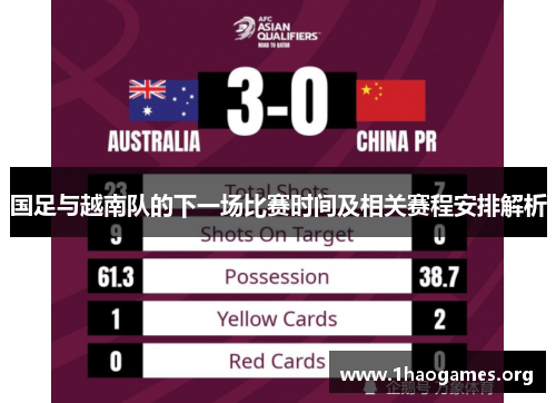 国足与越南队的下一场比赛时间及相关赛程安排解析 国足与越南队的下一场比赛时间及相关赛程安排解析